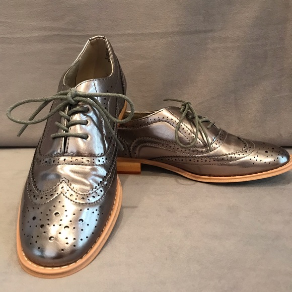 wanted babe lace up oxford